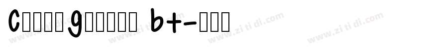 ClassGarmnd BT字体转换